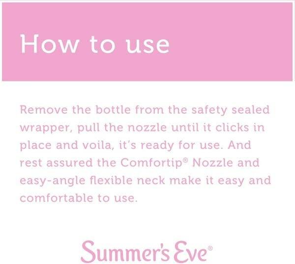 Summer's Eve Extra Cleansing Douche Vinegar & Water 4.5 Ounces Bottles (Pack of 3)