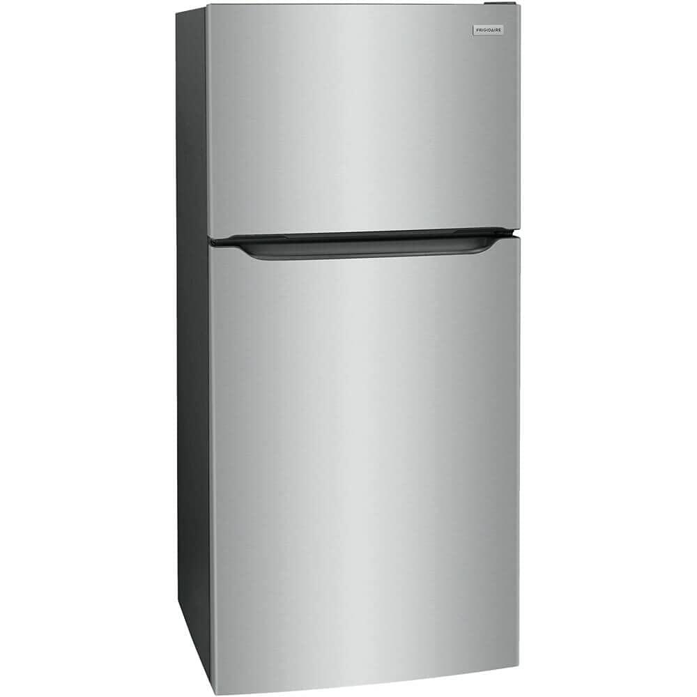 30 in. 20 cu. ft. Top Freezer Refrigerator in Stainless Steel, Garage Ready