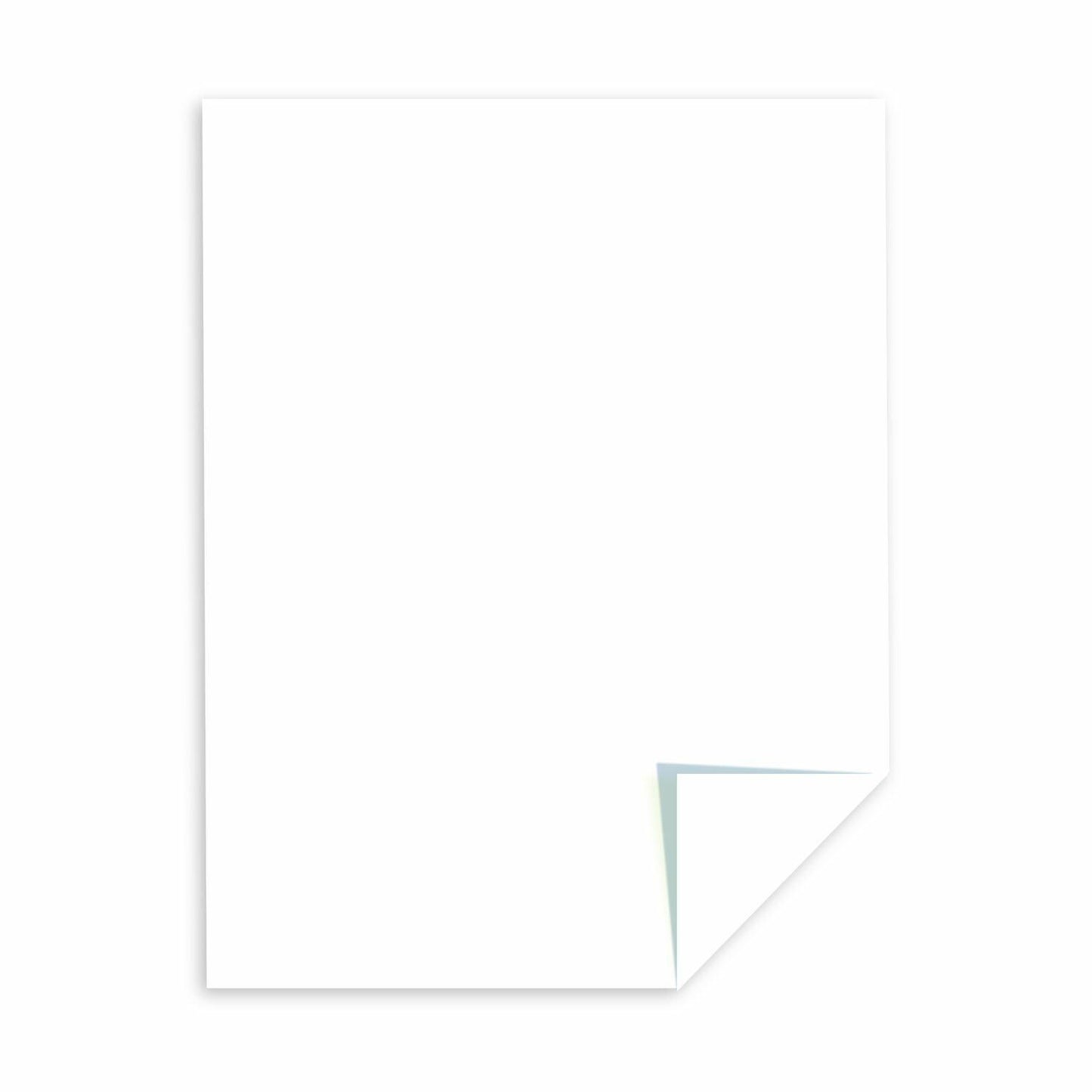 Astrobrights/Neenah Bright White Cardstock, 8.5" x 11", 65 lb/176 gsm, White, 75 Sheets (90905-02) - Packaging May Vary