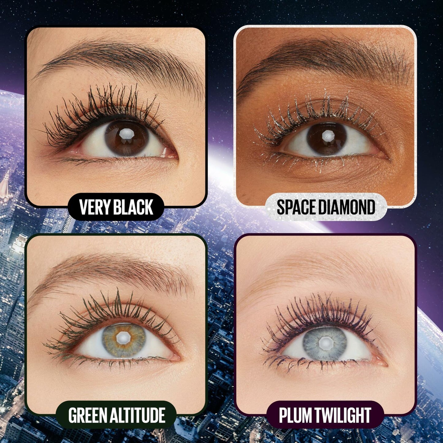 Maybelline Lash Sensational Sky High Washable Mascara Makeup, Volumizing, Lengthening, Defining, Curling, Multiplying, Buildable Formula, Very Black, 1 Count