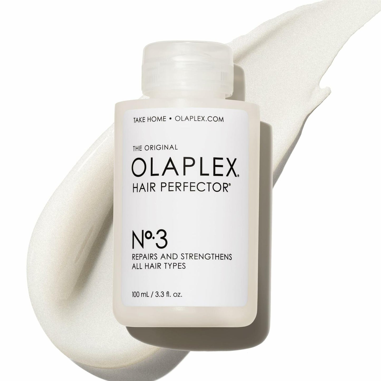 Olaplex No. 3 Hair Perfector Repairing Hair Treatment, Concentrated for Dry Damaged Hair, Repairs & Strengthens All Hair Types, 3.3 fl oz