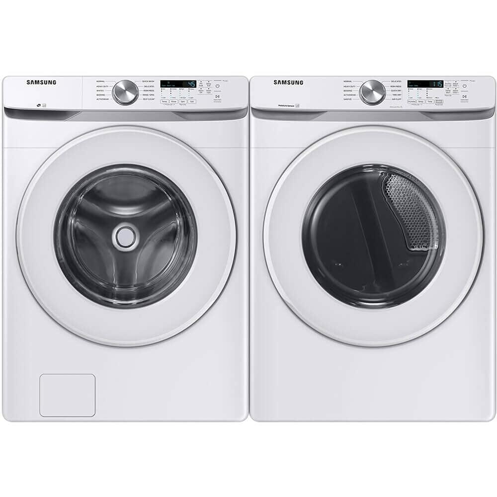 Samsung WF45T6000AW Front Load Washer with Vibration Reduction, White
