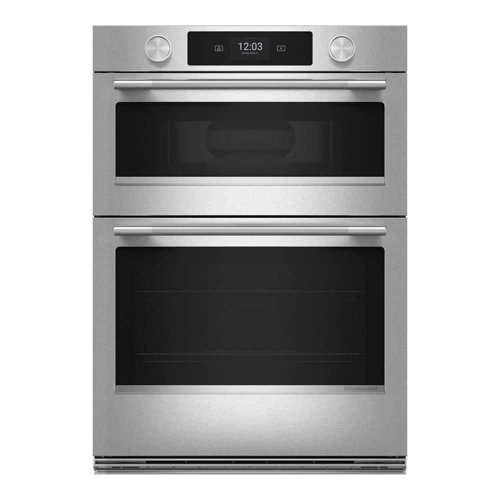 5 cu. ft. Electric Wall Oven & Microwave Combo in PrintShield Stainless Steel with Assisted Cook Cycles