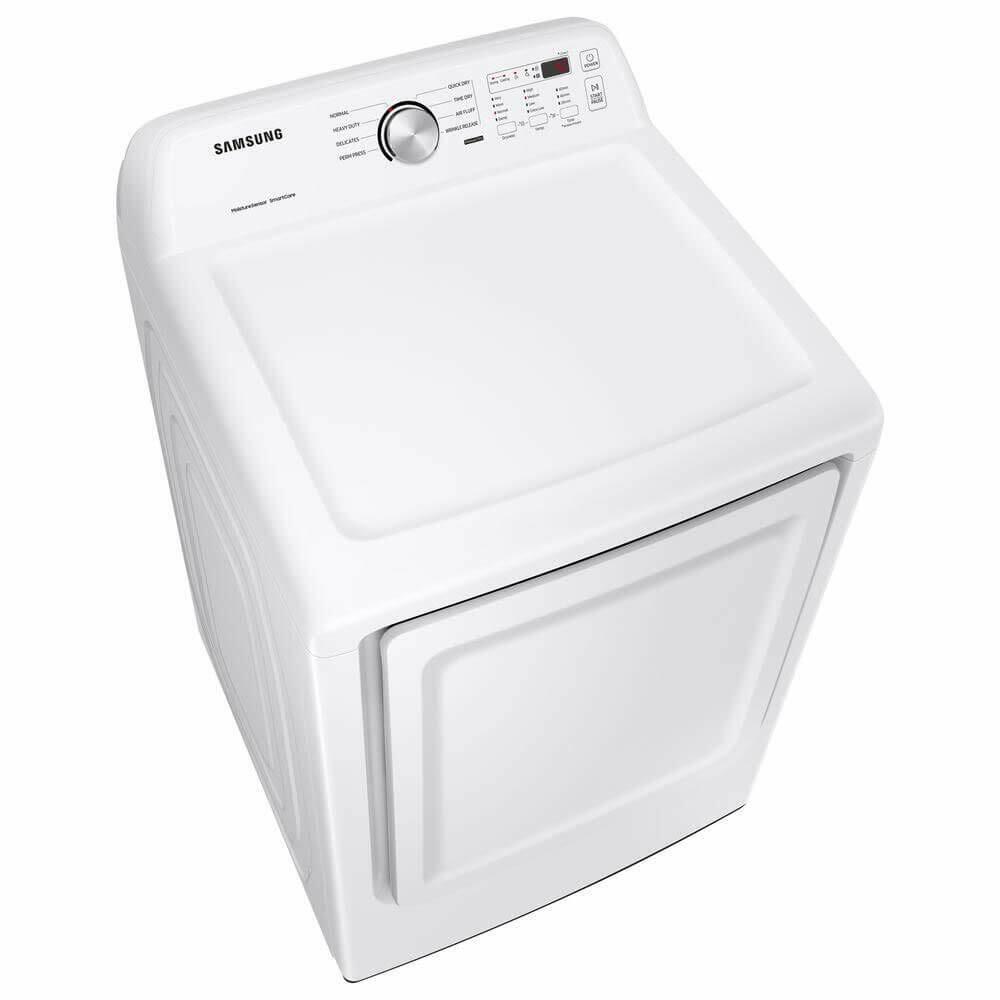 SAMSUNG DVE45T3200W 7.2 cu. ft. Electric Dryer with Sensor Dry in White