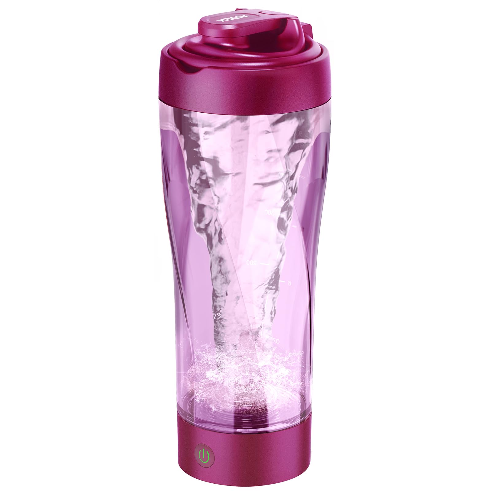 Aidek Electric Protein Shaker Bottle, 22oz Blender Bottle for Protein Mixes, Tritan Body - BPA Free, Type-C Rechargeable Shaker Cup Portable Blender Cups (Purple)