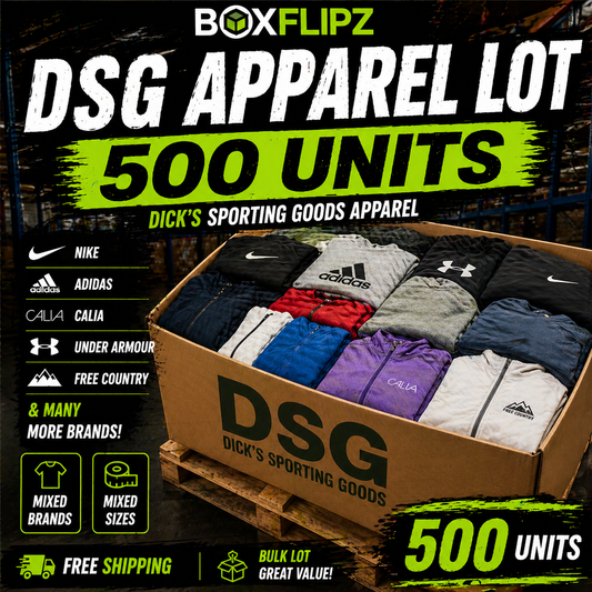 Premium Active wear Pallet - 500 unit’s - free shipping lower 48