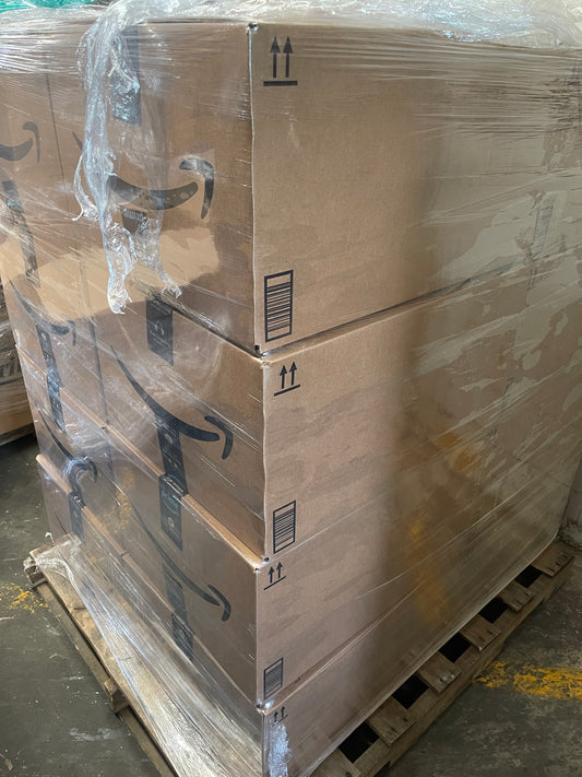 Amazon Mystery Box Pallet – 20 Sealed Boxes | 750 Units | $8K–$12K Retail Value | Free Shipping