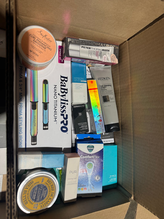 $99 Health & Beauty Mystery Box – 20–30 Items – Liquidation Jackpot Potential!