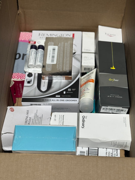 $99 Health & Beauty Mystery Box – 20–30 Items – Liquidation Jackpot Potential!