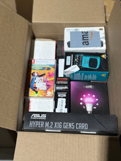 $299 Electronics Mystery Box – 10 Items with 1 Guaranteed $149+ MSRP Jackpot!