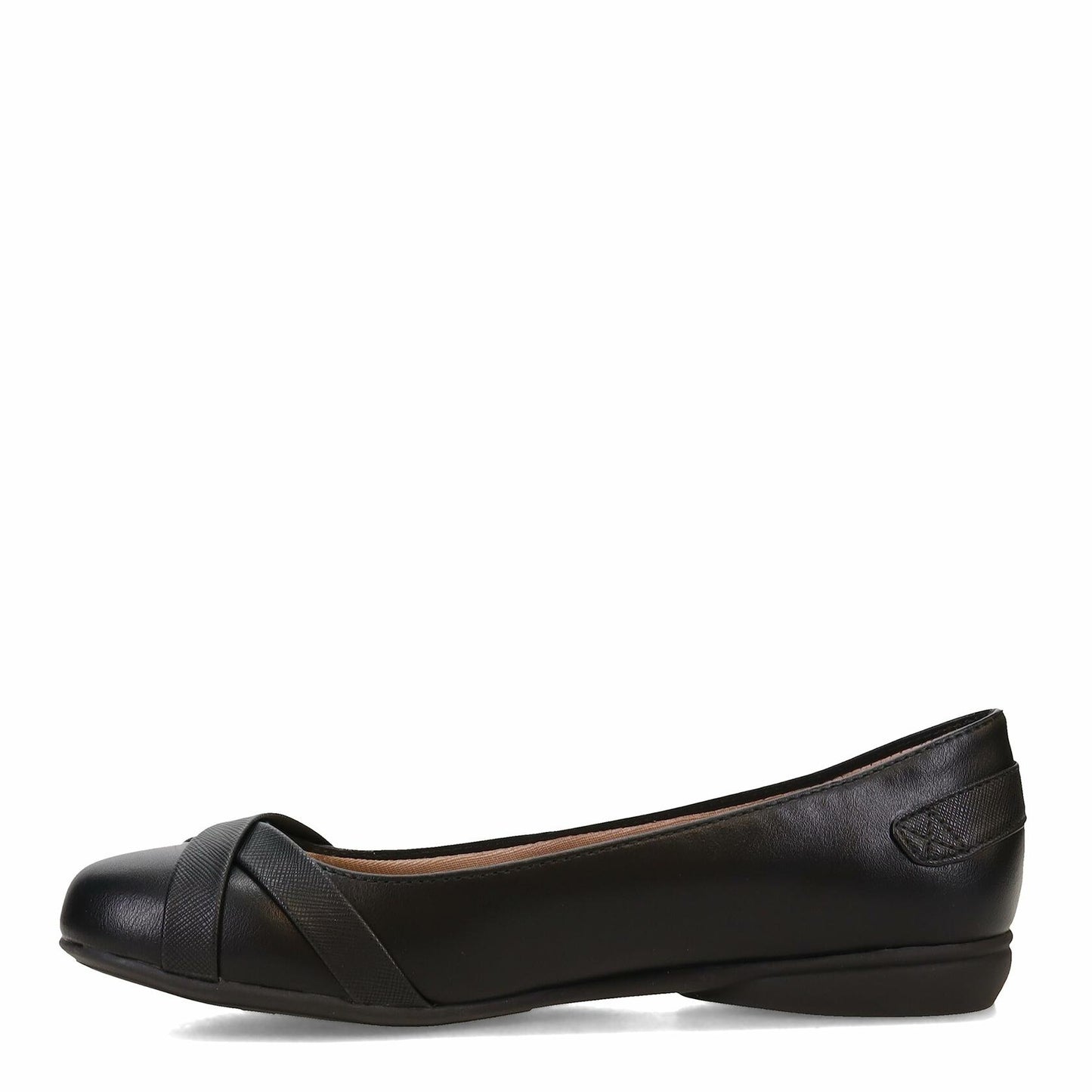 LifeStride womens Adalene Ballet Flat, Black, 11 Wide US