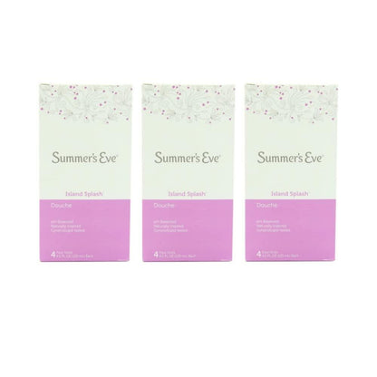 Summer's Eve Extra Cleansing Douche Vinegar & Water 4.5 Ounces Bottles (Pack of 3)