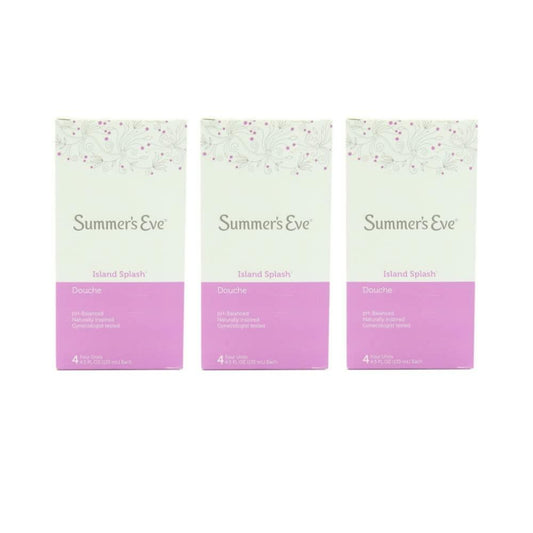 Summer's Eve Extra Cleansing Douche Vinegar & Water 4.5 Ounces Bottles (Pack of 3)