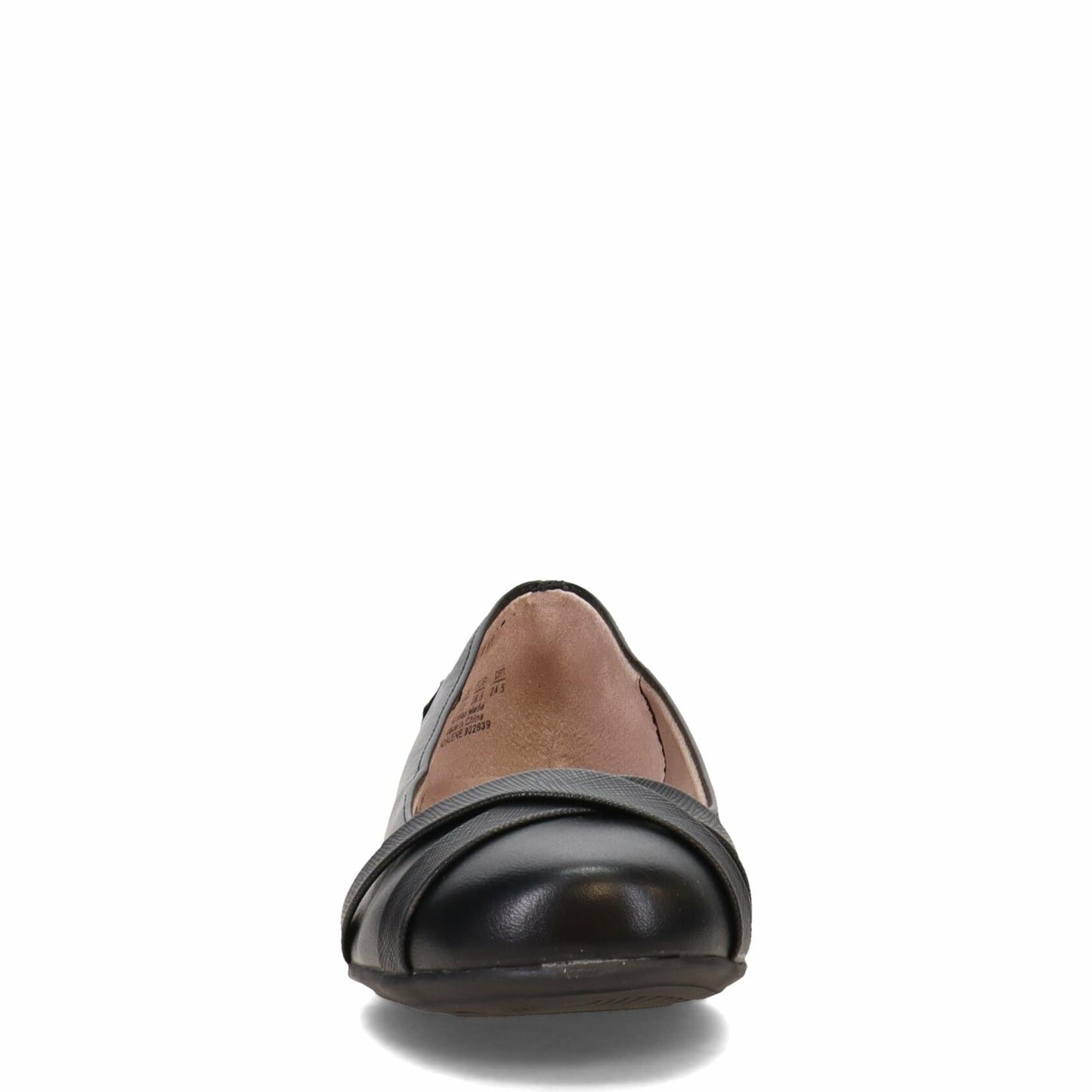 LifeStride womens Adalene Ballet Flat, Black, 11 Wide US