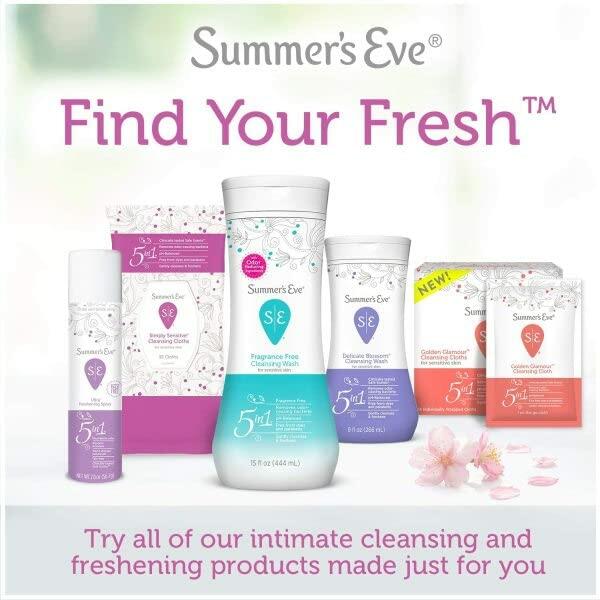 Summer's Eve Extra Cleansing Douche Vinegar & Water 4.5 Ounces Bottles (Pack of 3)
