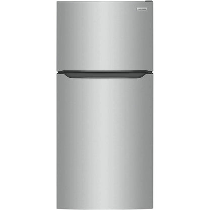 30 in. 20 cu. ft. Top Freezer Refrigerator in Stainless Steel, Garage Ready