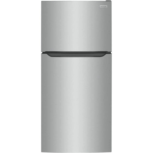 30 in. 20 cu. ft. Top Freezer Refrigerator in Stainless Steel, Garage Ready