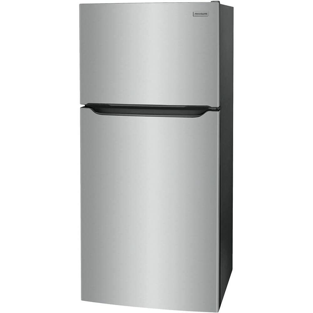 30 in. 20 cu. ft. Top Freezer Refrigerator in Stainless Steel, Garage Ready