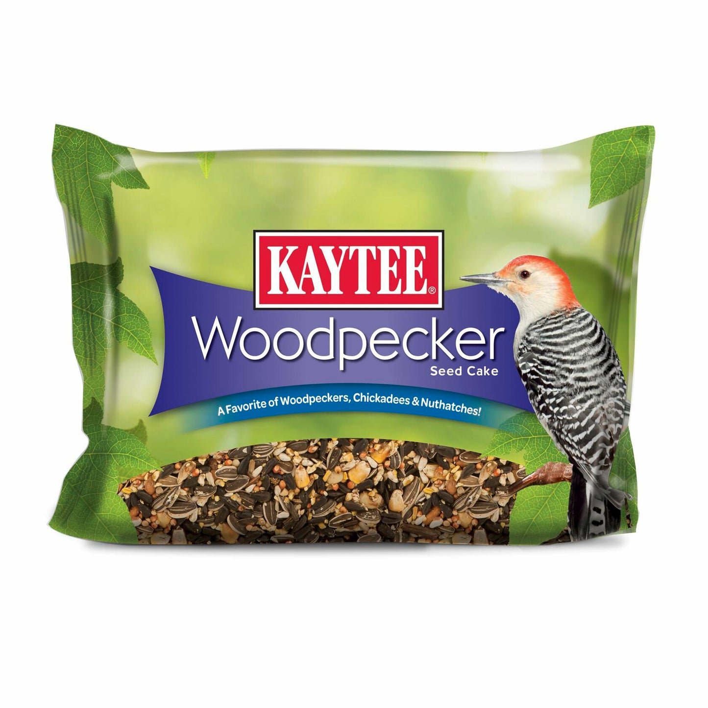 Kaytee Woodpecker Seed Cake, Wild Bird Food, 1.85 Pounds
