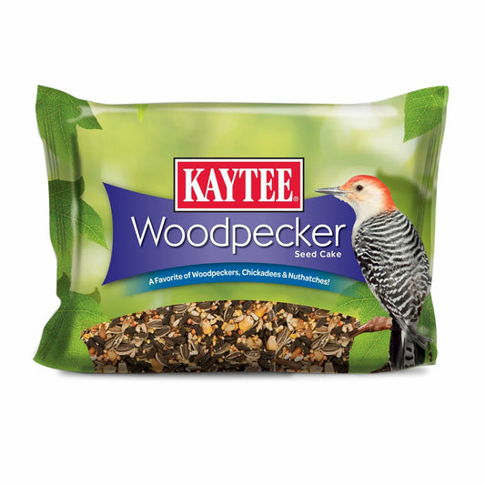 Kaytee Woodpecker Seed Cake, Wild Bird Food, 1.85 Pounds