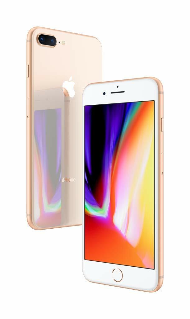Apple iPhone 8 Plus (64GB, Gold) [Locked] + Carrier Subscription