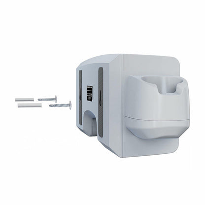 Charging Dock for Meta 3, Magnetic Fast Charging Station with LED Indicator for Meta 3 VR Headset & Controllers, with 2 600mAh Rechargeable Battery and USB C Cable