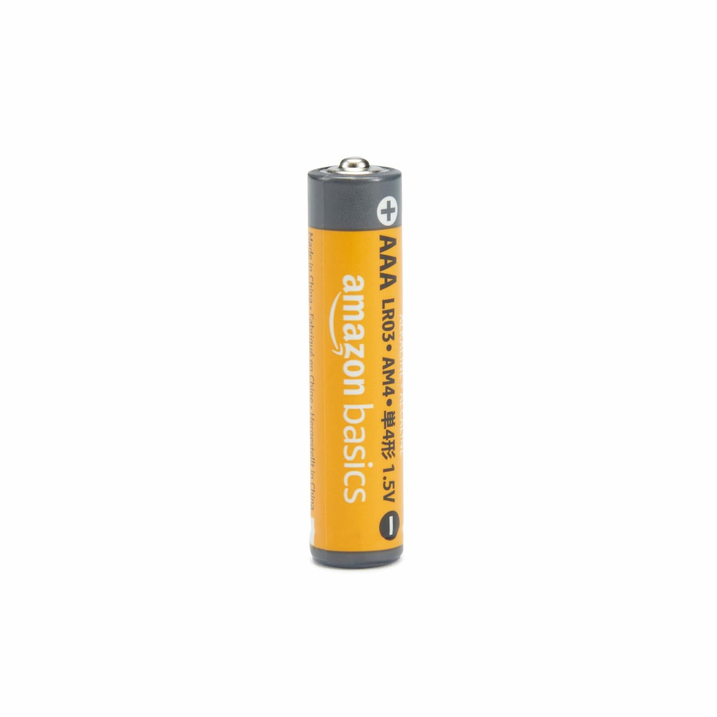 Amazon Basics AAA Alkaline High-Performance Batteries, 1.5 Volt, 10-Year Shelf Life, 20 count (Pack of 1)