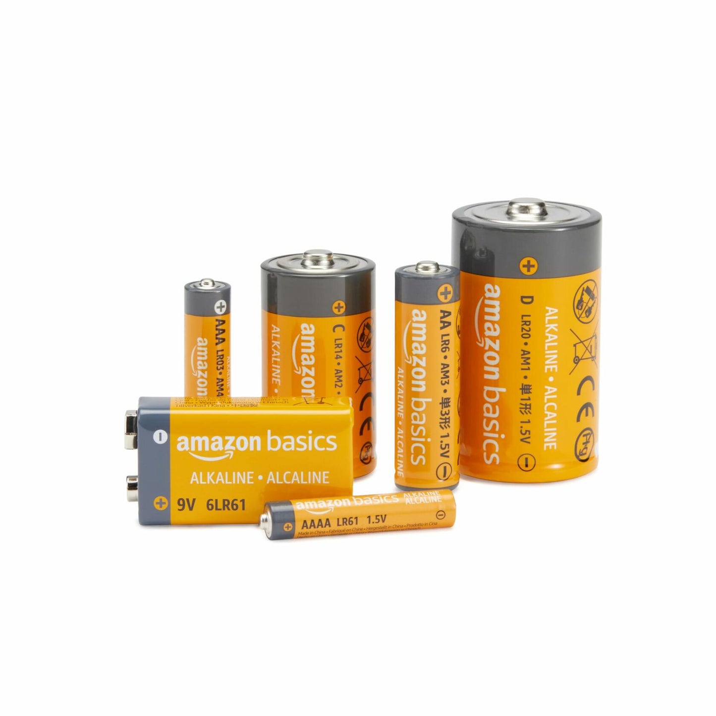 Amazon Basics AAA Alkaline High-Performance Batteries, 1.5 Volt, 10-Year Shelf Life, 20 count (Pack of 1)