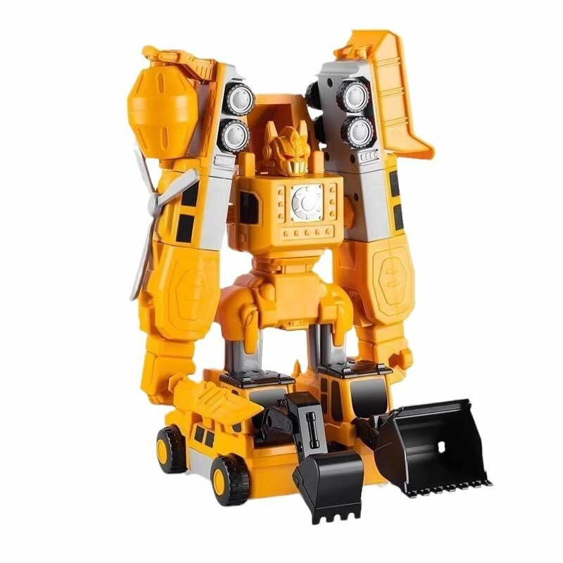 KKPOT Magnetic Transform Engineering Car Assembled Toys with Storage Box, Magnetic Cars and Trucks for Kids, Magnetic Blocks for Toddlers,Outdoor Activities for Kids Ages 3-5 4-8