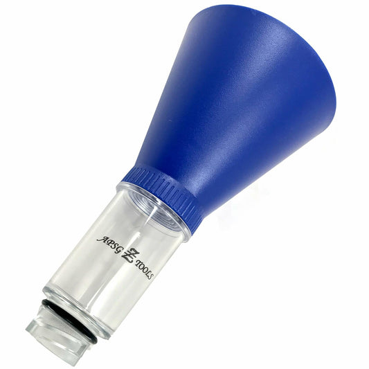 APSG Engine Oil Funnel | Compatible with Select GMC Chevrolet Ford Vehicles | Screw-On No-Spill Tool Locks Directly into Filler | Fast & Easy Oil Change with No Mess