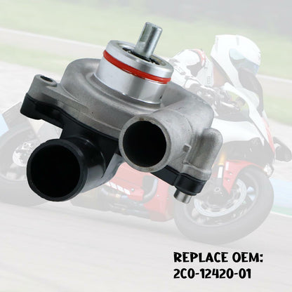 KARSEE Water Pump Assy 2C0-12420-01 Compatible with Yamaha YZF R6 from 2006 to 2020