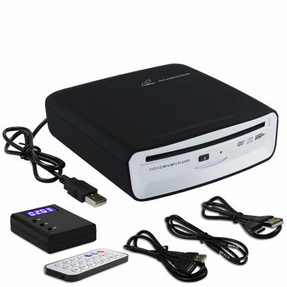 ASENCH Portable CD Player for Car - Universal USB External CD Player for Car,TV, Mac, Laptops, Desktops, PC with Plug and Play USB, AUX Port