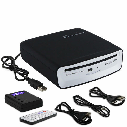 ASENCH Portable CD Player for Car - Universal USB External CD Player for Car,TV, Mac, Laptops, Desktops, PC with Plug and Play USB, AUX Port