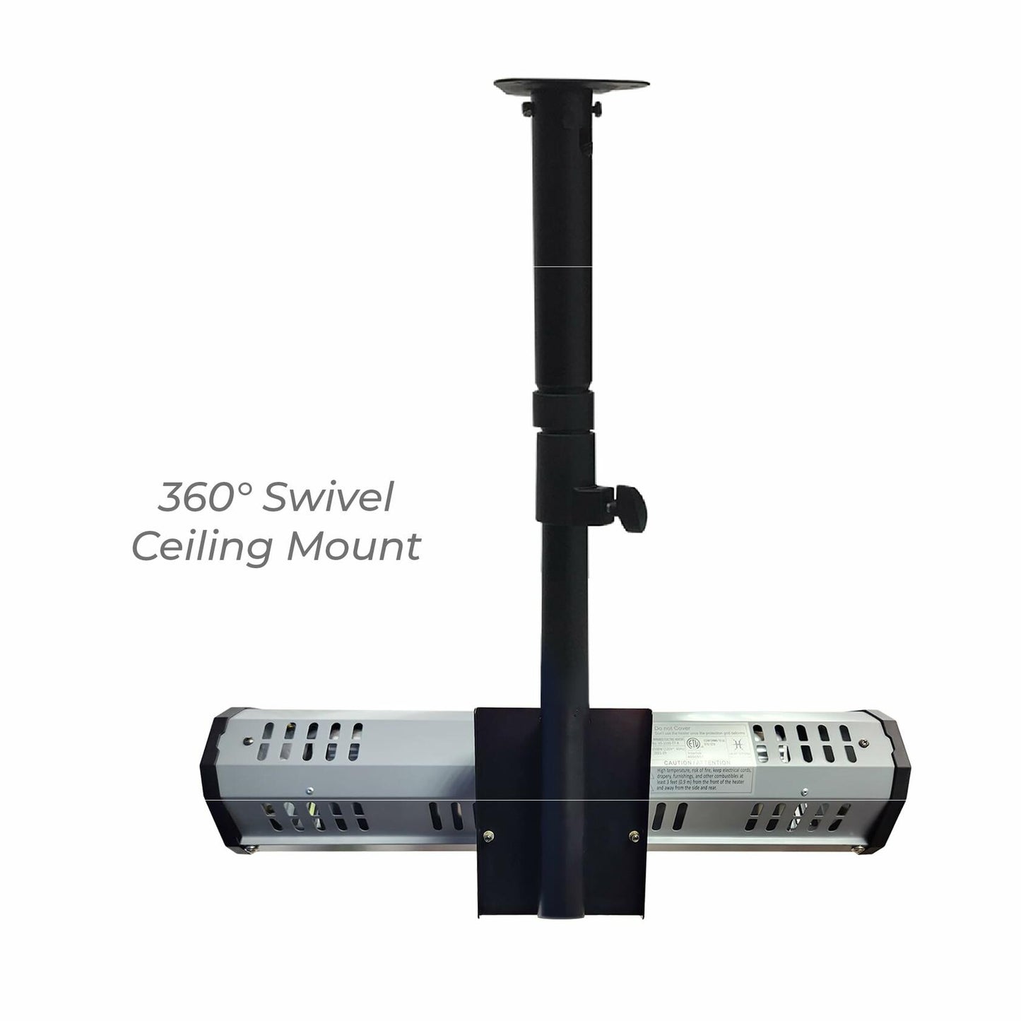 Heat Storm Tradesman 1500 Watt Infrared Heater Tripod Combo, Remote