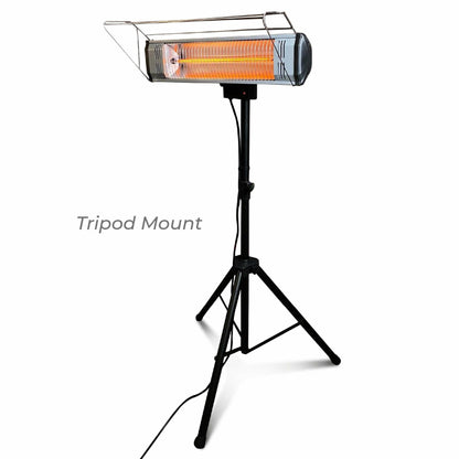 Heat Storm Tradesman 1500 Watt Infrared Heater Tripod Combo, Remote