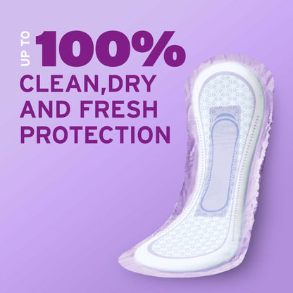 Poise Incontinence & Postpartum Pads for Bladder Leaks, 7 Drop Ultra Absorbency, Long Length, 78 Count, Packaging May Vary