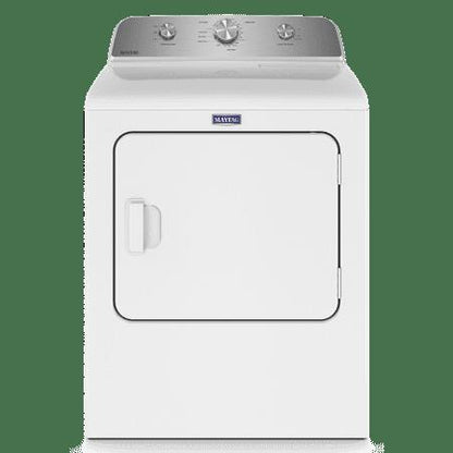 Maytag - 7.0 Cu. Ft. Electric Dryer with Wrinkle Prevent - White