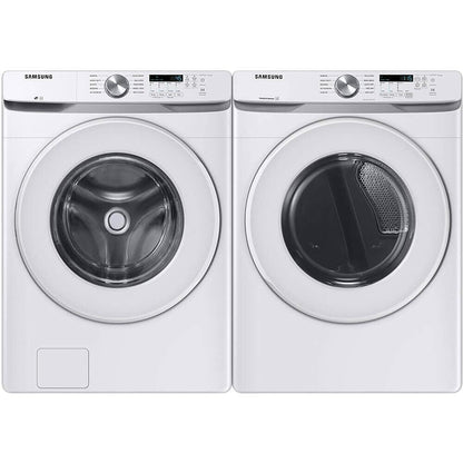 Samsung WF45T6000AW Front Load Washer with Vibration Reduction, White