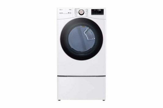 LG DLGX4001W Dryer, Solid Black