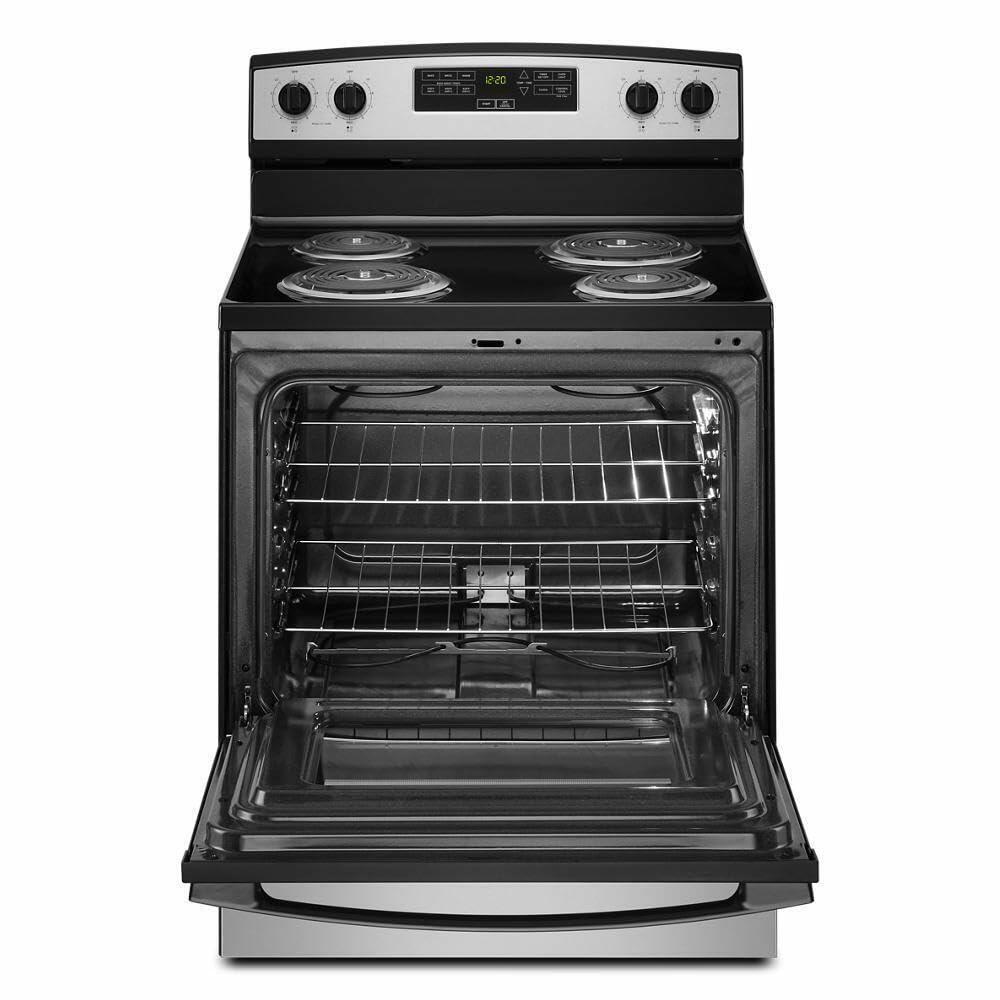 Amana ACR4303MMS 4.8 Cu. Ft. Stainless Steel Freestanding Electric Range