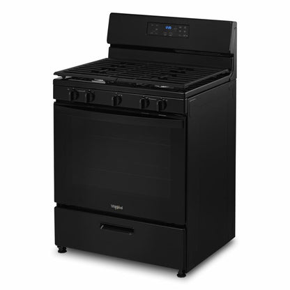 WHIRLPOOL WFG505M0MB Freestanding Gas Range, Black