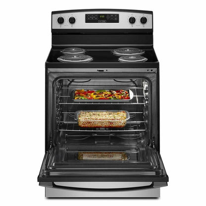 Amana ACR4303MMS 4.8 Cu. Ft. Stainless Steel Freestanding Electric Range