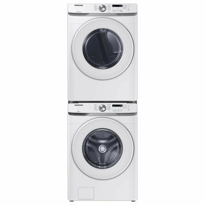 SAMSUNG DVE45T6000W DVG45T6000W Electric Dryer with Sensor Dry, 7.5 Cu Ft, White