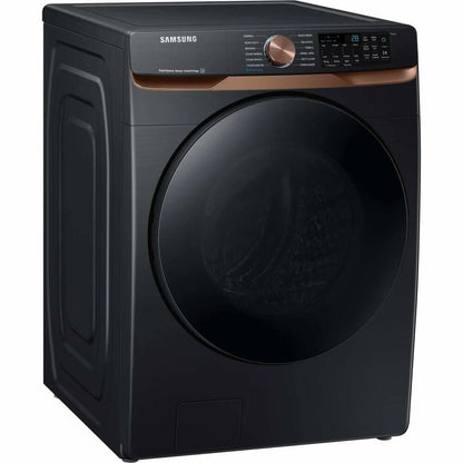 Samsung 27 in. 5.8 cu. ft. Black Stainless Steel Front Load Washer with Super Speed Wash and Steam