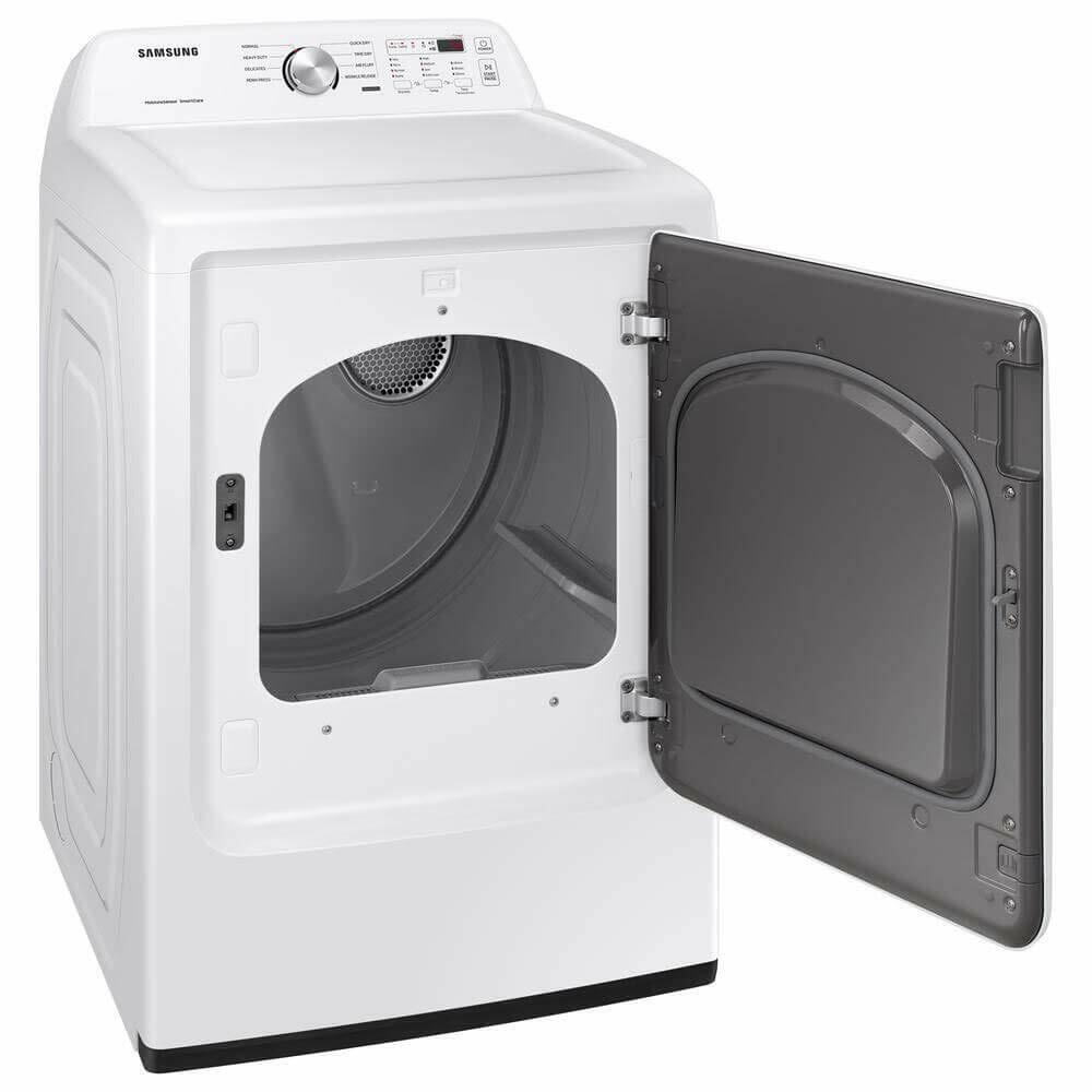 SAMSUNG DVE45T3200W 7.2 cu. ft. Electric Dryer with Sensor Dry in White