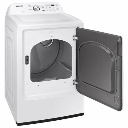 SAMSUNG DVE45T3200W 7.2 cu. ft. Electric Dryer with Sensor Dry in White