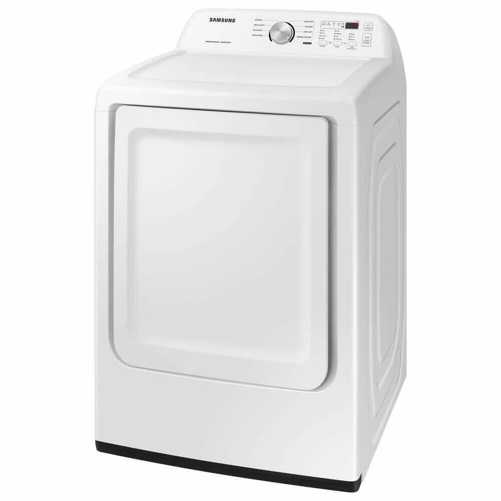 SAMSUNG DVE45T3200W 7.2 cu. ft. Electric Dryer with Sensor Dry in White