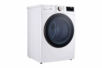 LG DLGX4001W Dryer, Solid Black