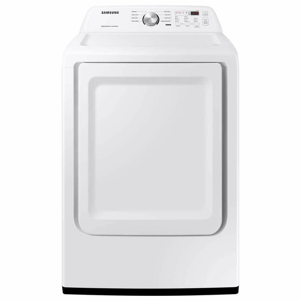 SAMSUNG DVE45T3200W 7.2 cu. ft. Electric Dryer with Sensor Dry in White