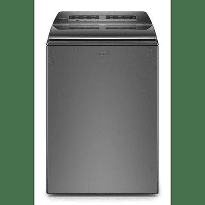 Whirlpool - 5.2 Cu. Ft. High Efficiency Smart Top Load Washer with 2 in 1 Removable Agitator - Chrome Shadow